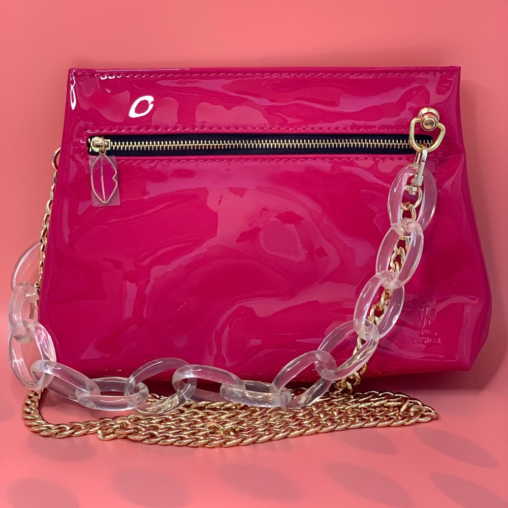 Ysl Cosmetic Bag Converted Into Crossbody Bag Gem